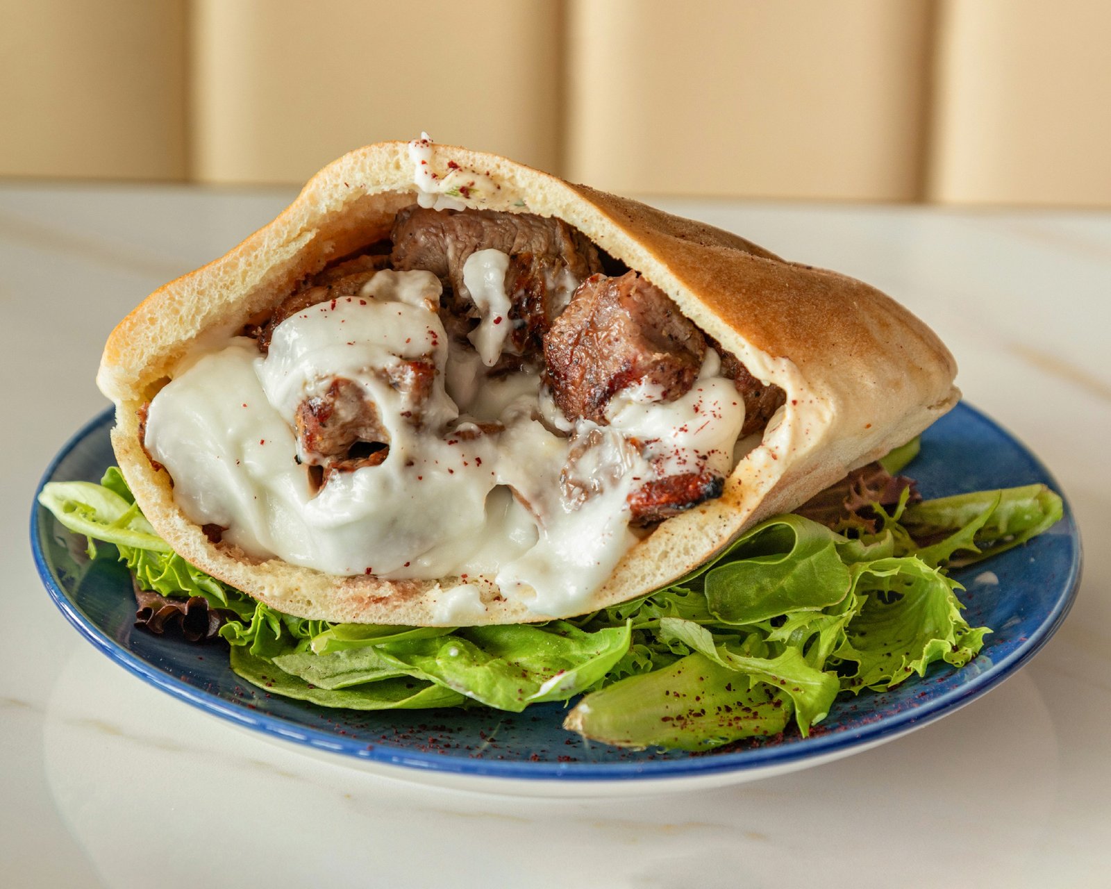 Beef Kabab Pita Pocket